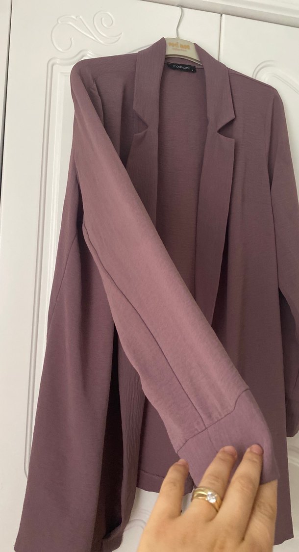 Mor Midi airobin  Kadın Ceket - Görsel 2