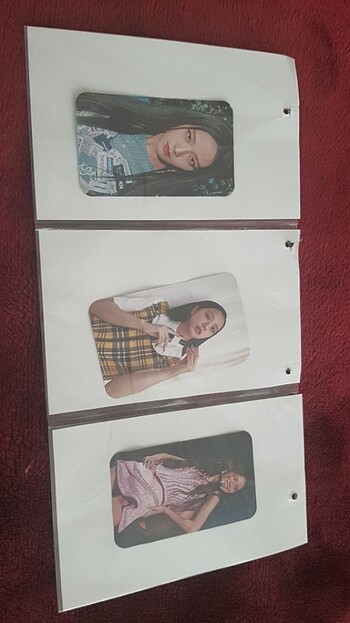 Jisoo seti 4Pc+1Photocard+1instashot