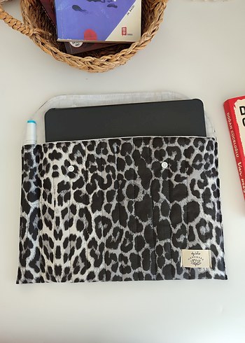 Beden gri Renk 10-11-12 inç Tablet/Laptop Çantası