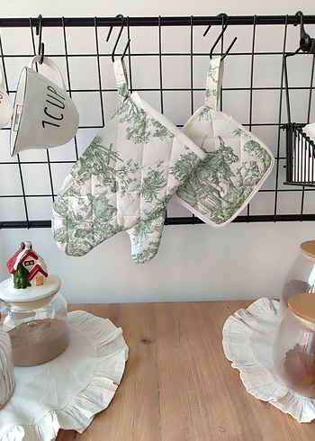 Fırın Eldiveni ve Tutacak Seti - Görsel 5