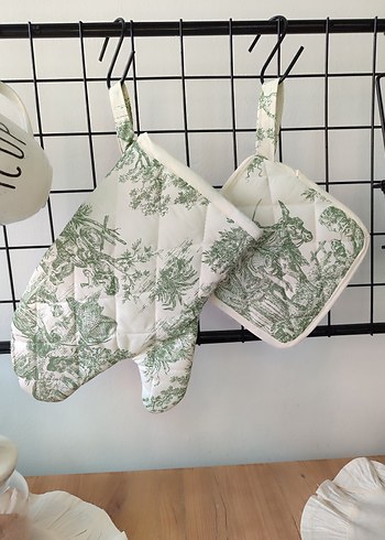 Fırın Eldiveni ve Tutacak Seti - Görsel 2