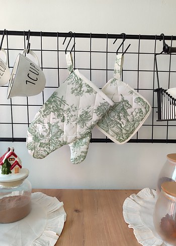 Fırın Eldiveni ve Tutacak Seti - Görsel 6