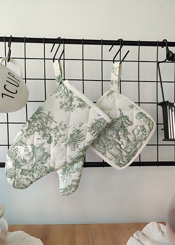 Fırın Eldiveni ve Tutacak Seti - Görsel 4