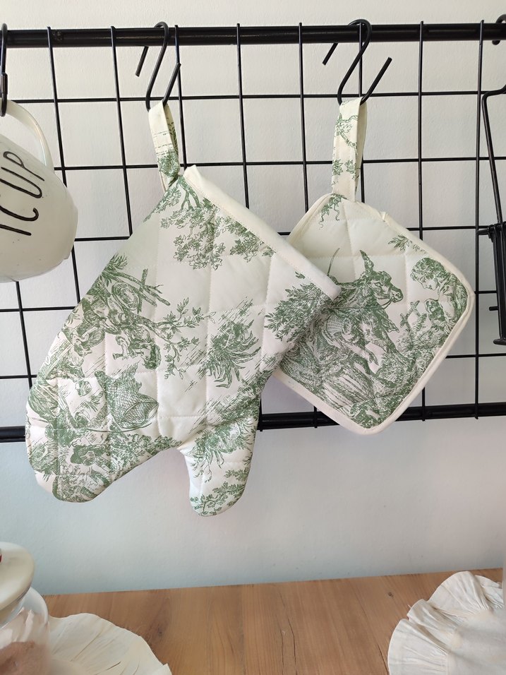 Fırın Eldiveni ve Tutacak Seti - Görsel 2