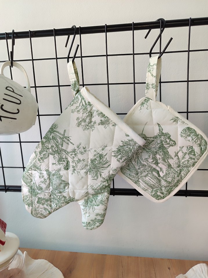 Fırın Eldiveni ve Tutacak Seti - Görsel 3