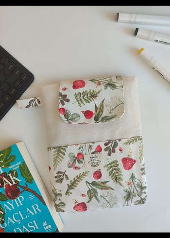  Beden beyaz Renk Tablet/Kitap Kılıfı