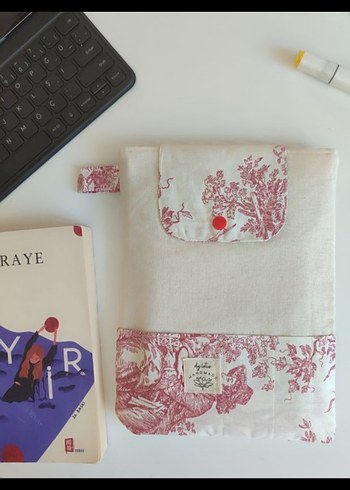  Beden bordo Renk Tablet/Kitap Kılıfı