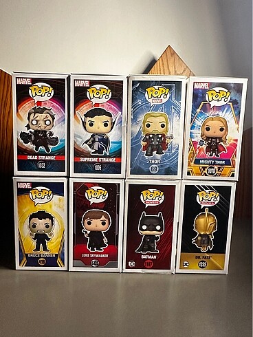  Funko POP Figürler Marvel ve DC