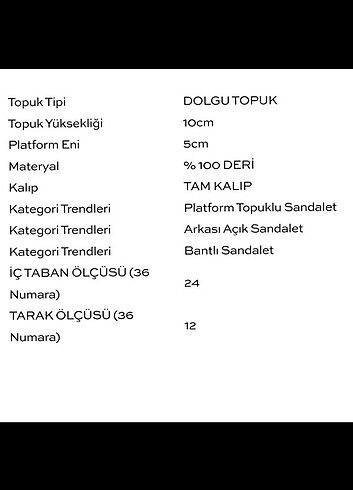 Marjin Dolgu topuk ayakkabı