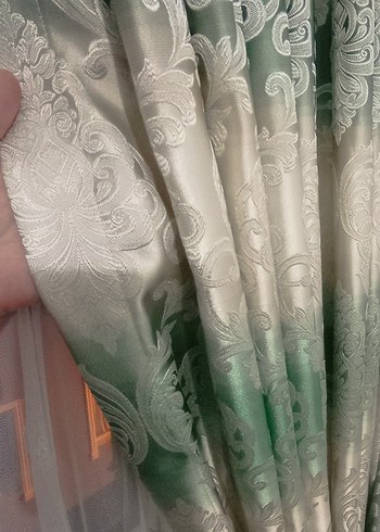 Yeşil Batik Desenli 2 kanat - Görsel 5