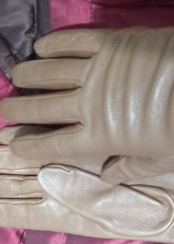 Deri Kadın Eldiveni - Görsel 3