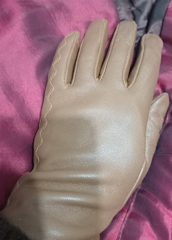 Deri Kadın Eldiveni - Görsel 2