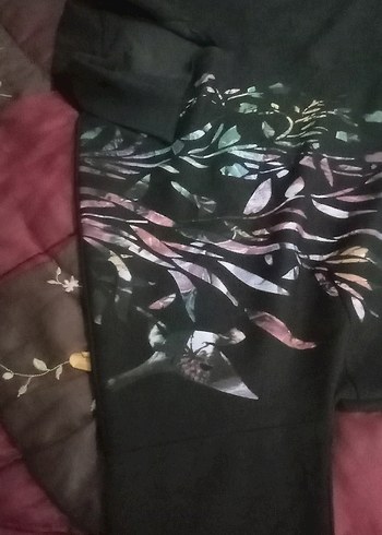 Desenli Siyah Deri Kemerli Uzun Elbise - Görsel 6