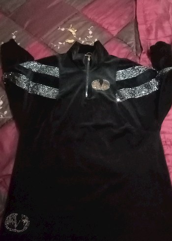 kadife kumaş tunik - Görsel 3