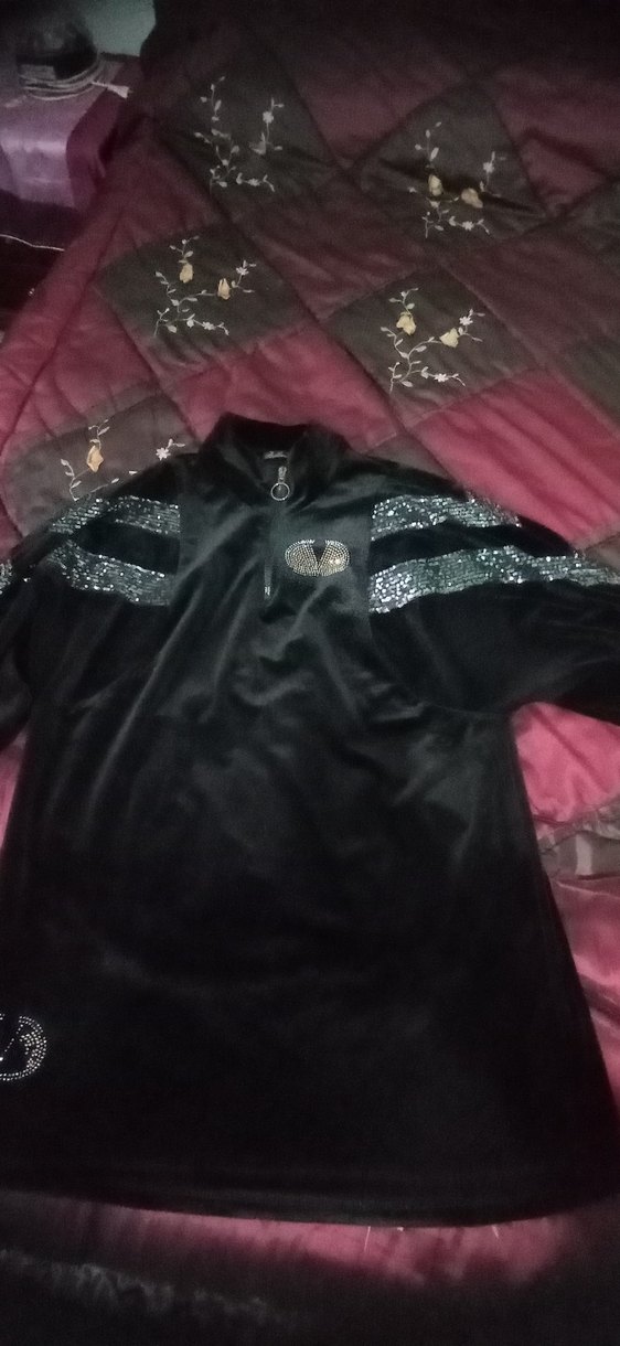 kadife kumaş tunik - Görsel 4