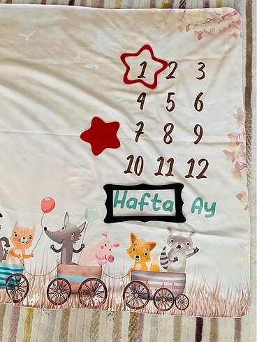 Bebek aylık konsept halsıı - Görsel 2