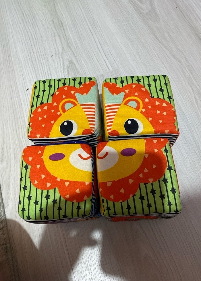 4 lü sünger eğitici küp - Görsel 2