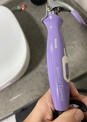 Pastel Mor Saç Maşası philips marka - Görsel 2