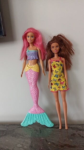 Denizkızı Barbie oyuncak bebekler