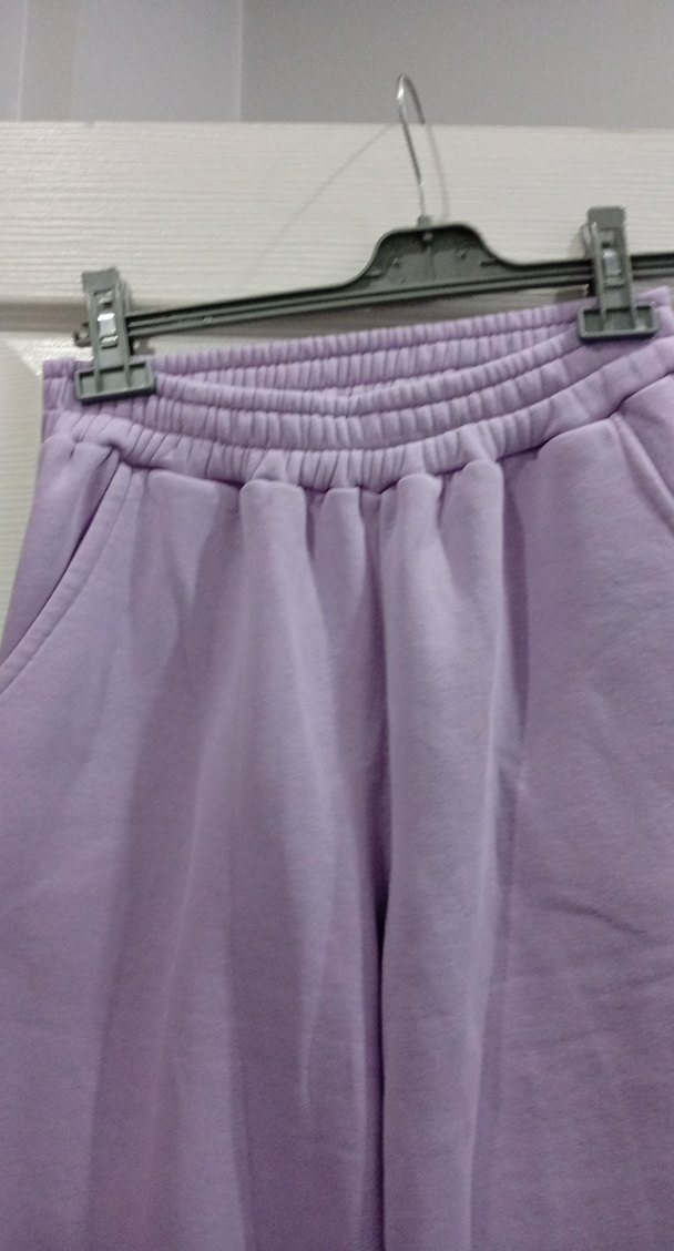 Mor Rahat Kesim Kadın Eşofman Altı - Görsel 2