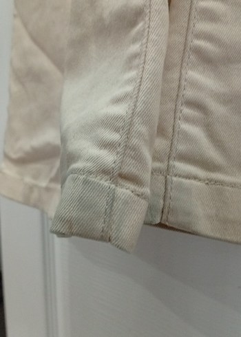 Bej Midi Keten ispanyol Kadın Pantolon - Görsel 4