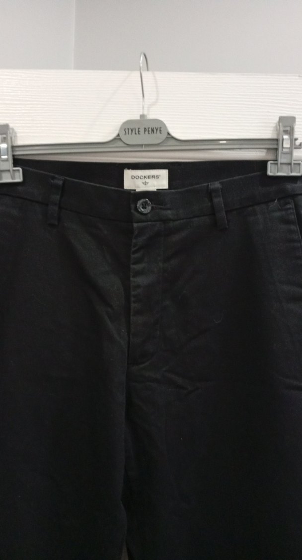 Siyah Erkek Regular Fit Denim Pantolon - Görsel 2