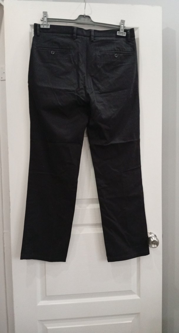 Siyah Erkek Regular Fit Denim Pantolon - Görsel 4