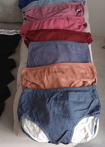 Beyaz Siyah Midi Kadın Atletik İç Çamaşırı - Görsel 3