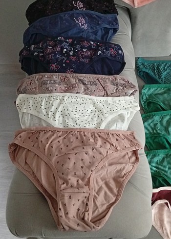 Beyaz Siyah Midi Kadın Atletik İç Çamaşırı - Görsel 2