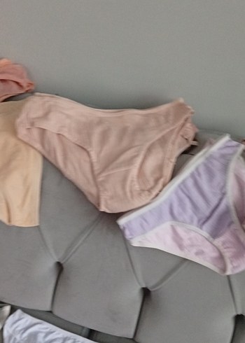 Beyaz Siyah Midi Kadın Atletik İç Çamaşırı - Görsel 6