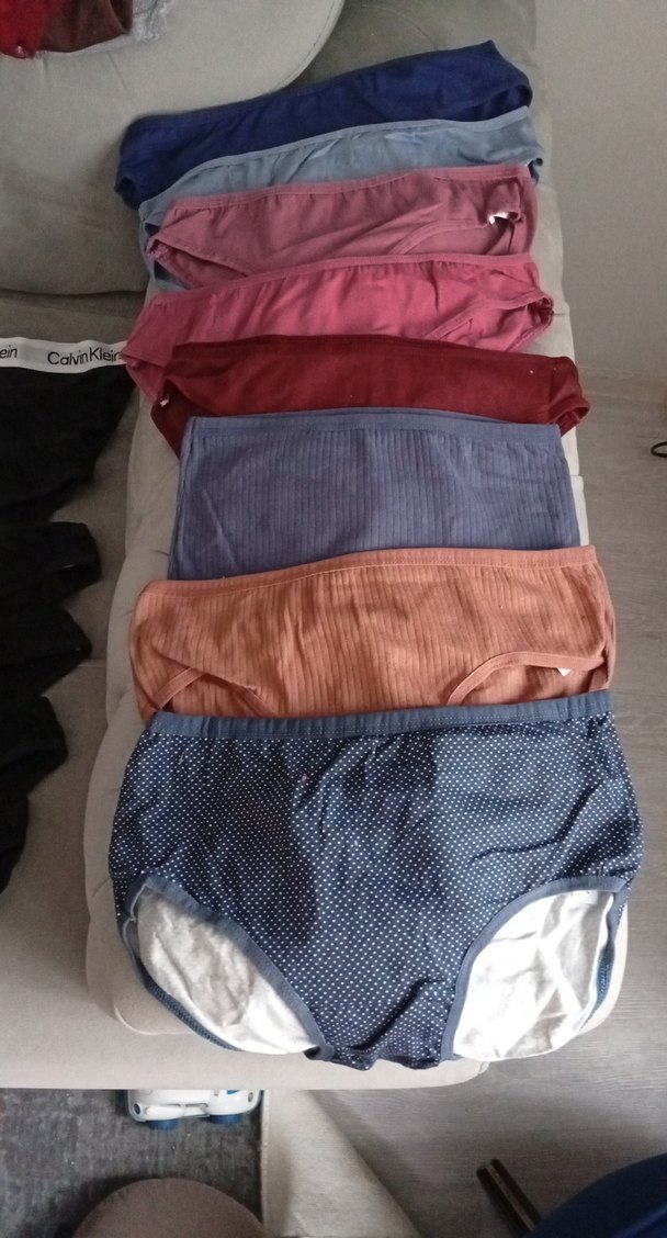 Beyaz Siyah Midi Kadın Atletik İç Çamaşırı - Görsel 3