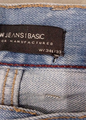 Mavi Rahat Kesim Kadın Kot Pantolon - Görsel 10