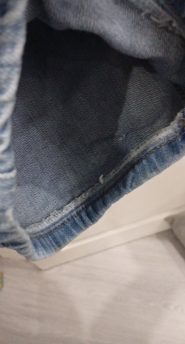 Mavi Rahat Kesim Kadın Kot Pantolon - Görsel 5