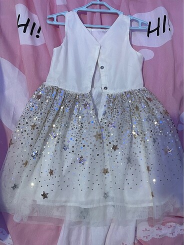 Şık çocuk elbisesi - Görsel 5