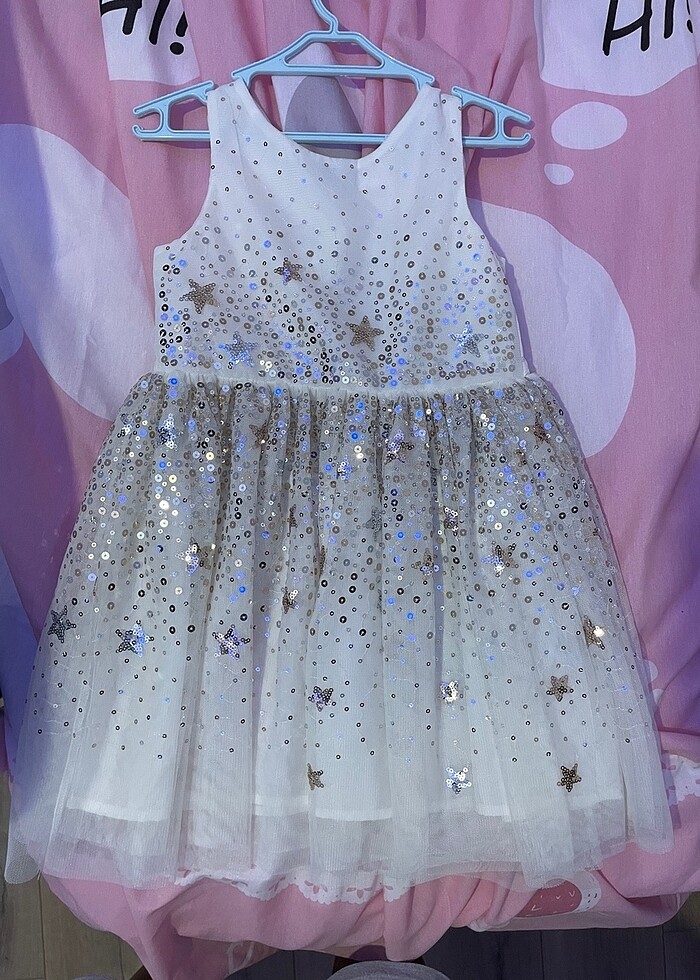 Şık çocuk elbisesi - Görsel 3