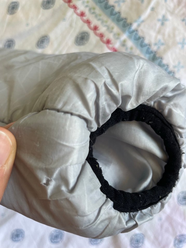 Gri Kapüşonlu erkek çocuk Kışlık Mont - Görsel 4