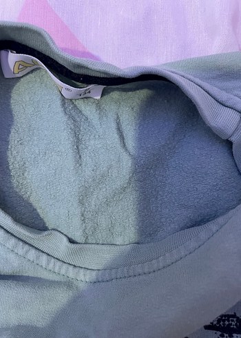 Gri Erkek Çocuk Uzun Kollu Baskılı Sweatshirt - Görsel 2