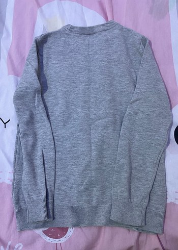 LC Waikiki Gri Erkek Çocuk Triko Kazak - Görsel 4