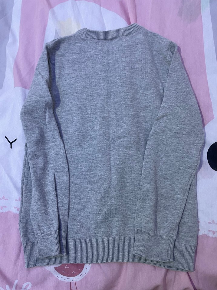 LC Waikiki Gri Erkek Çocuk Triko Kazak - Görsel 4