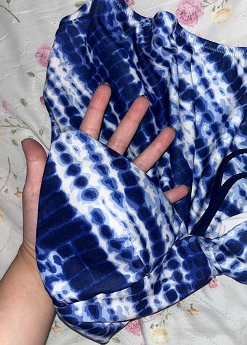 Lacivert Bağlamalı Bohem Mayo - Görsel 6