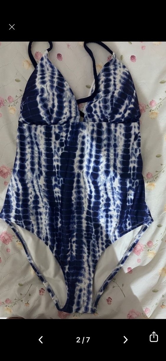 Lacivert Bağlamalı Bohem Mayo - Görsel 2