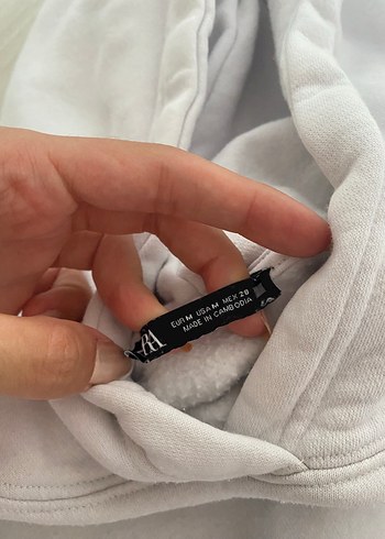 s Beden siyah Renk Zara İkili Sweatshirt