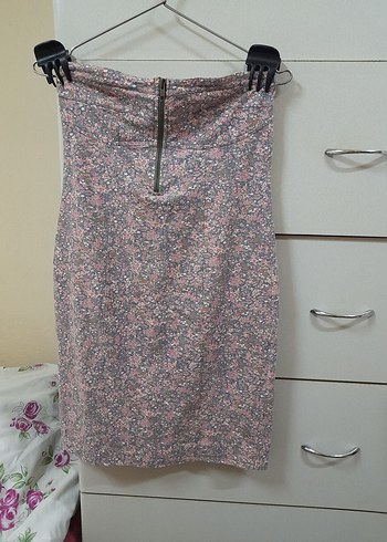 straplez elbise - Görsel 3