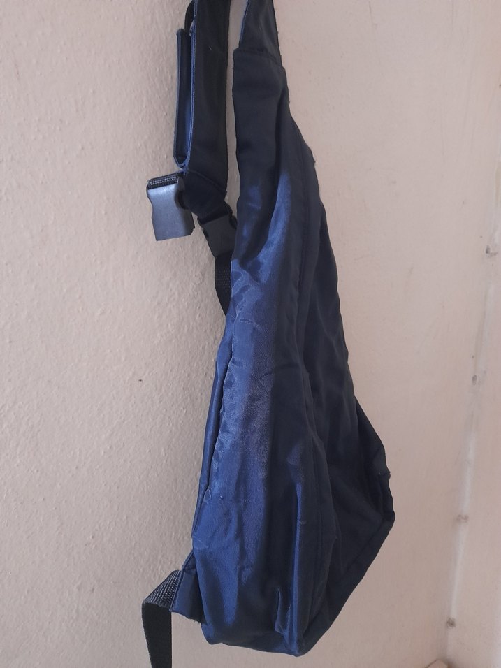 Lacivert Omuz Çantası - Görsel 2