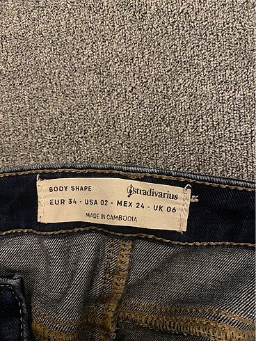 34 Beden Stradivarius Skinny Jean