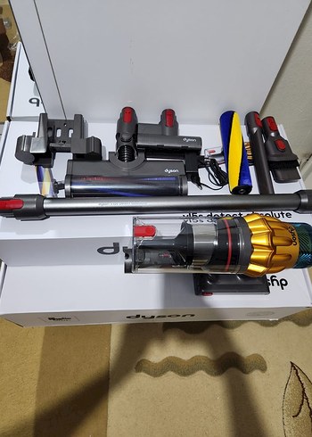 Dyson Sarı Kablosuz Elektrikli Süpürge Seti - Görsel 2