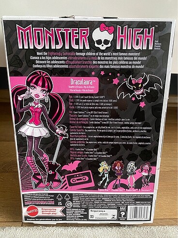 Monster High Monster High Draculaura Creeproduction
