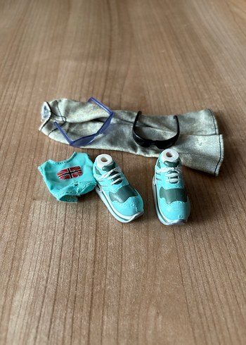 Turkuaz Bebek Ayakkabısı ve Kıyafet Seti