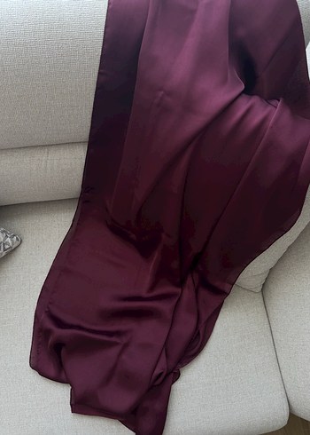 Beden Bordo İpek Kadın Şal