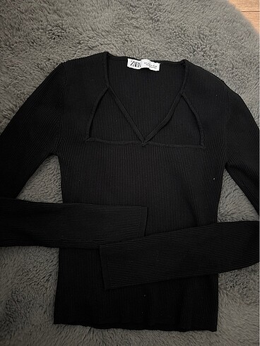 ZARA UZUN KOLLU ÜST - Görsel 2
